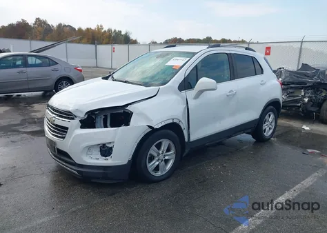 2016 Chevrolet Trax Lt из США, поврежденный, VIN 3GNCJLSB7GL265612
